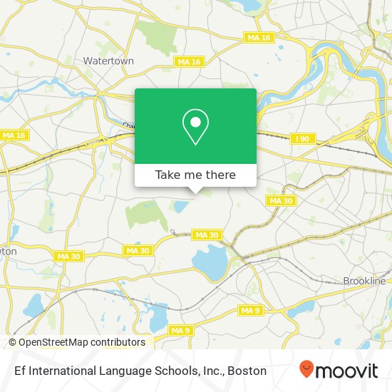 Mapa de Ef International Language Schools, Inc.