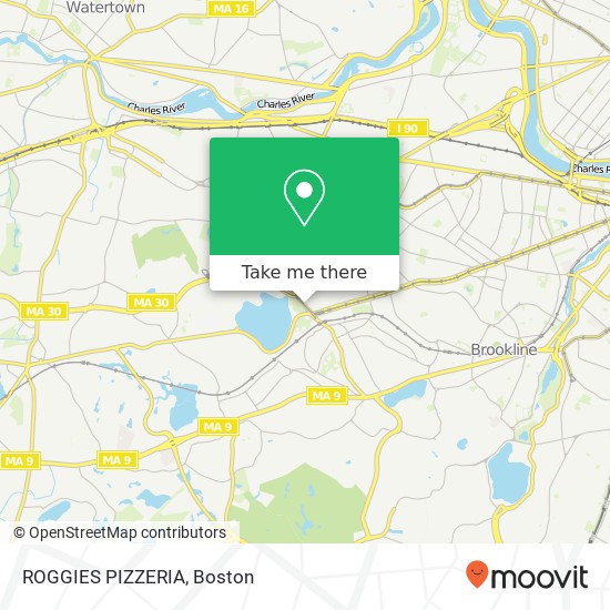 ROGGIES PIZZERIA map