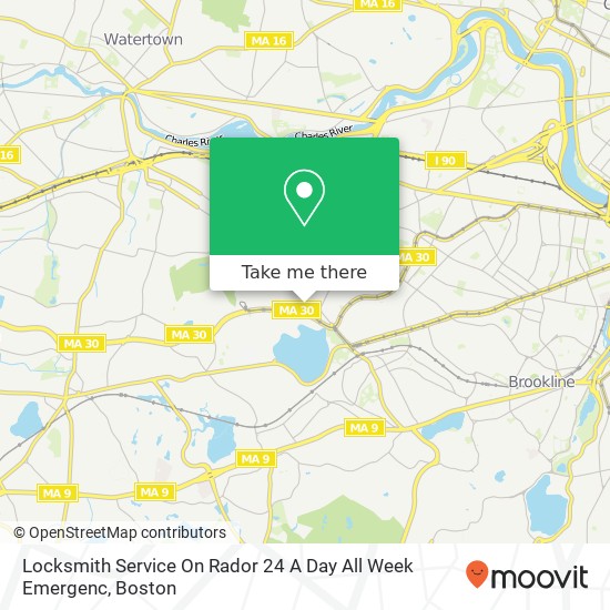 Mapa de Locksmith Service On Rador 24 A Day All Week Emergenc