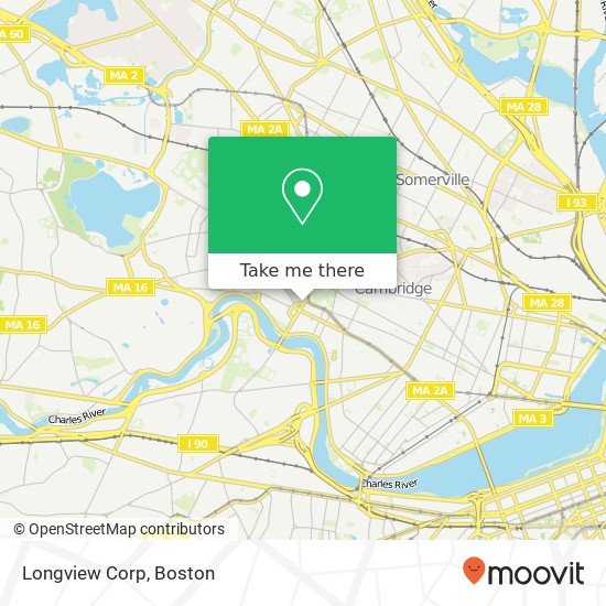 Mapa de Longview Corp
