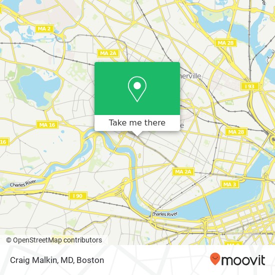 Mapa de Craig Malkin, MD