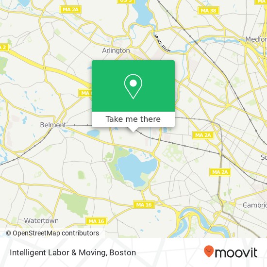 Intelligent Labor & Moving map