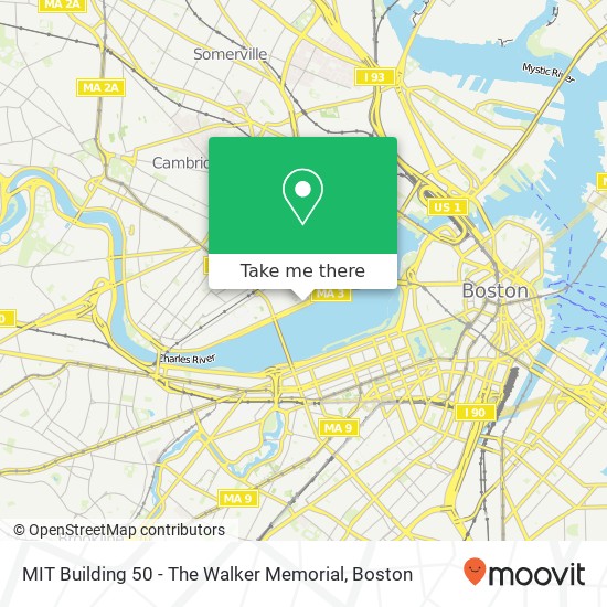MIT Building 50 - The Walker Memorial map
