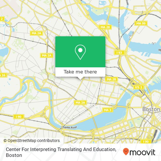 Mapa de Center For Interpreting Translating And Education