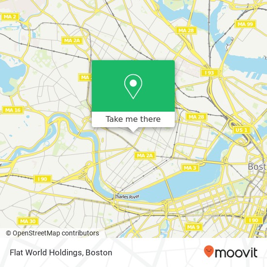 Mapa de Flat World Holdings