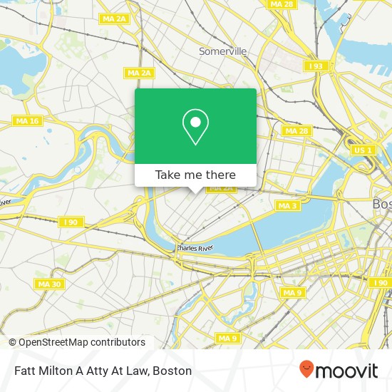 Fatt Milton A Atty At Law map