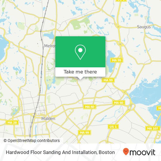 Mapa de Hardwood Floor Sanding And Installation