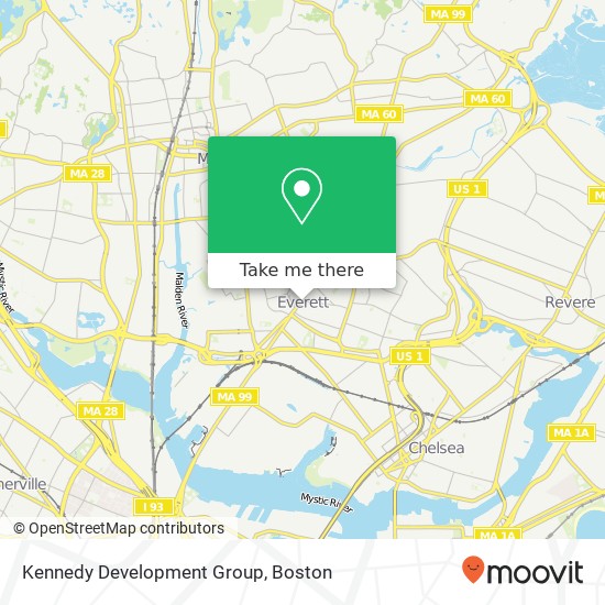 Kennedy Development Group map