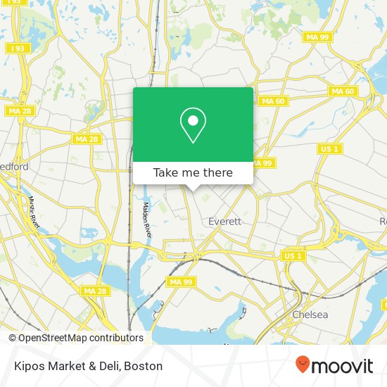 Mapa de Kipos Market & Deli