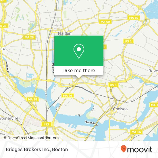 Bridges Brokers Inc. map