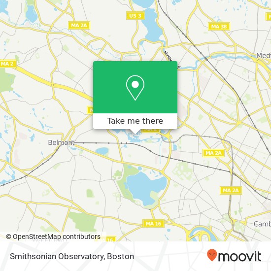 Mapa de Smithsonian Observatory