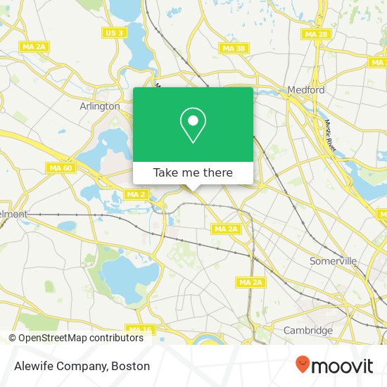 Alewife Company map