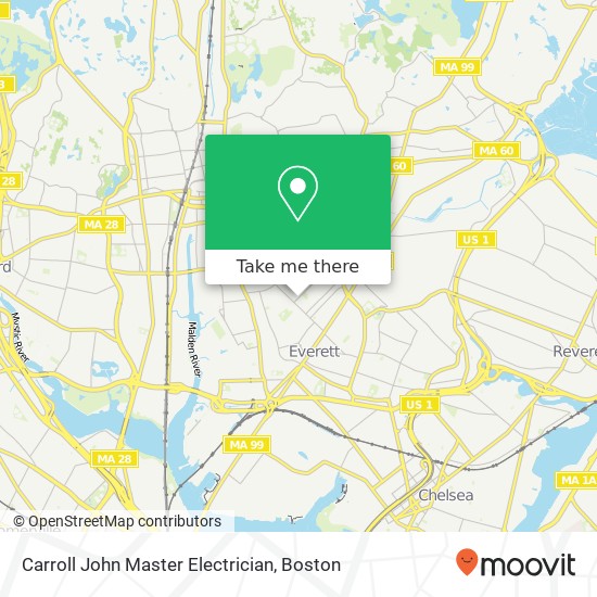 Mapa de Carroll John Master Electrician