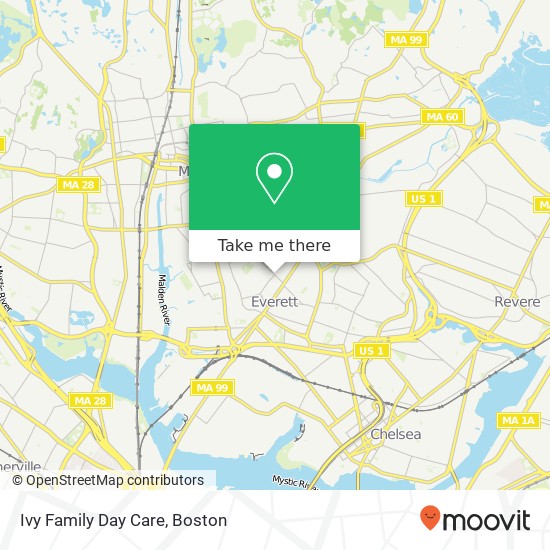 Ivy Family Day Care map