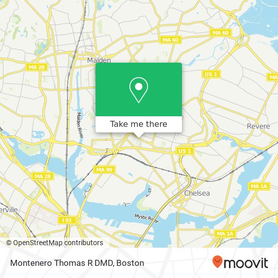 Mapa de Montenero Thomas R DMD