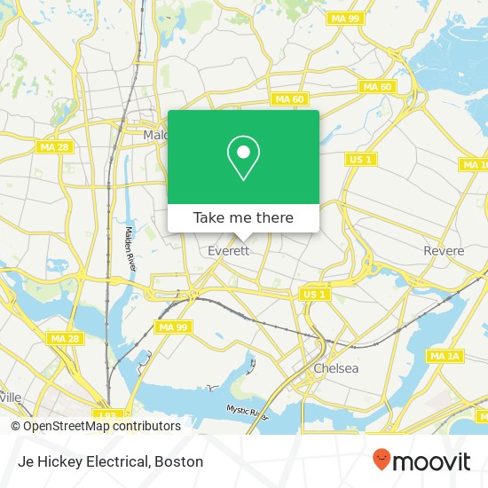 Mapa de Je Hickey Electrical