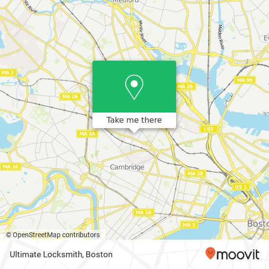 Ultimate Locksmith map