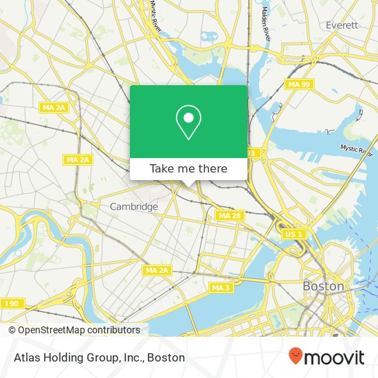 Atlas Holding Group, Inc. map