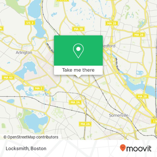 Locksmith map