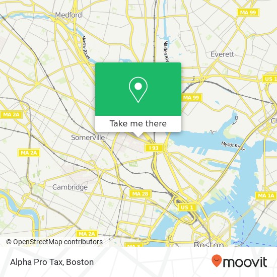 Alpha Pro Tax map