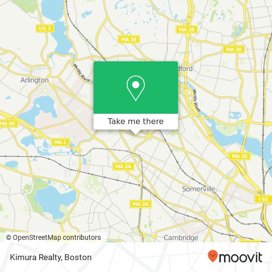 Kimura Realty map