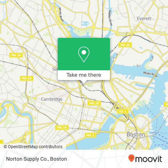 Mapa de Norton Supply Co.