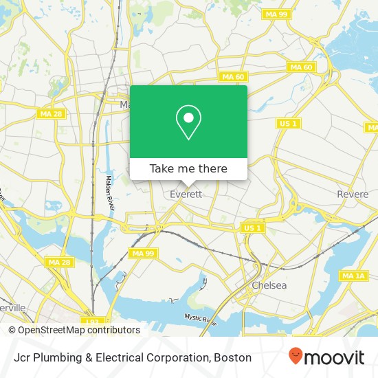 Jcr Plumbing & Electrical Corporation map