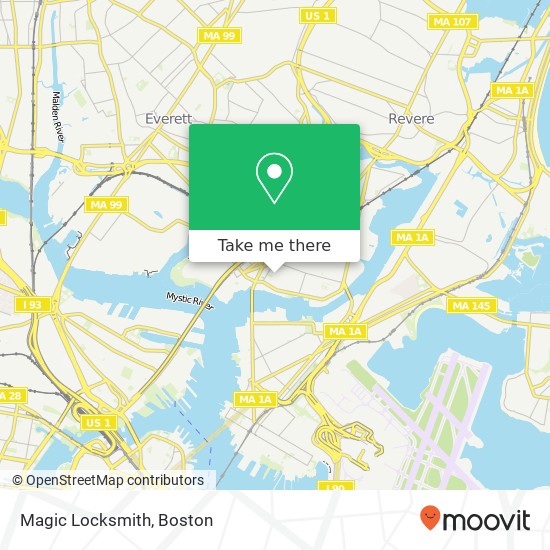 Magic Locksmith map