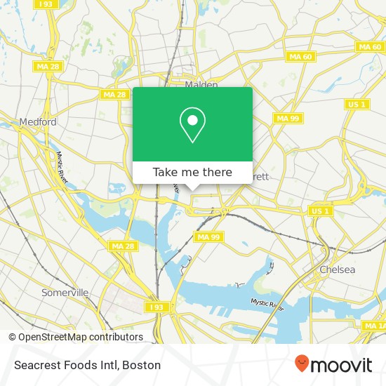 Mapa de Seacrest Foods Intl