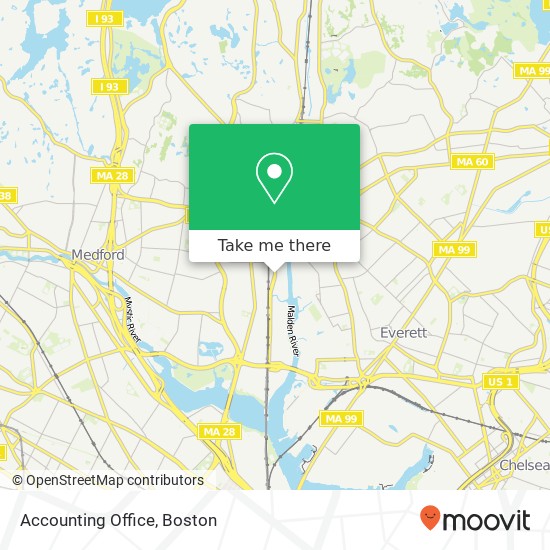 Accounting Office map