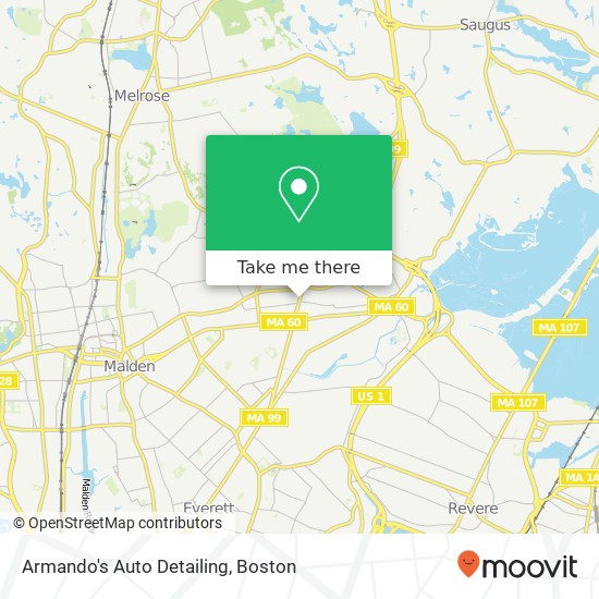 Armando's Auto Detailing map