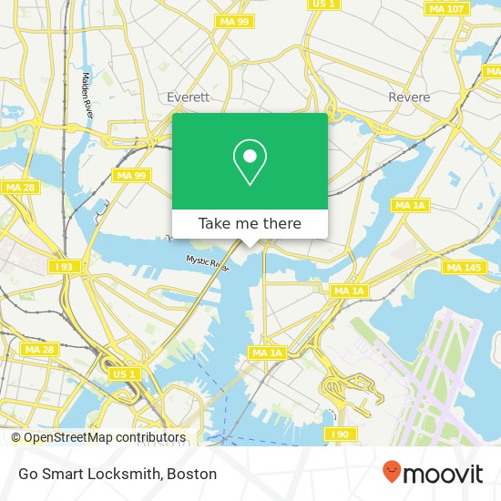 Mapa de Go Smart Locksmith