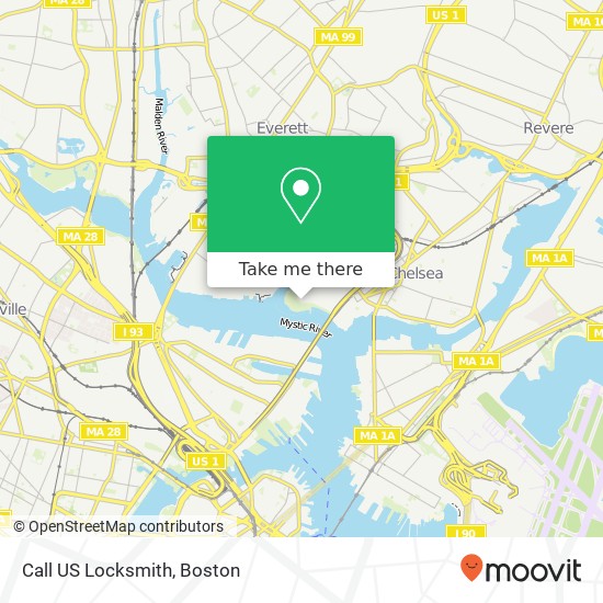 Call US Locksmith map