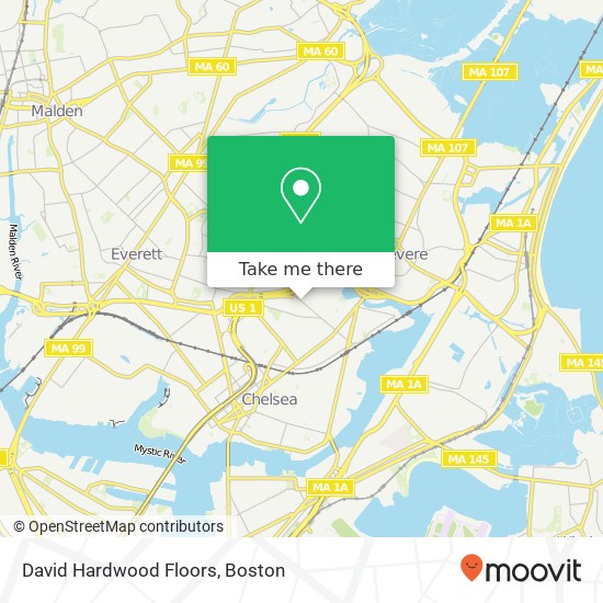 David Hardwood Floors map