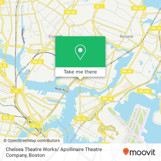Chelsea Theatre Works/ Apollinaire Theatre Company map