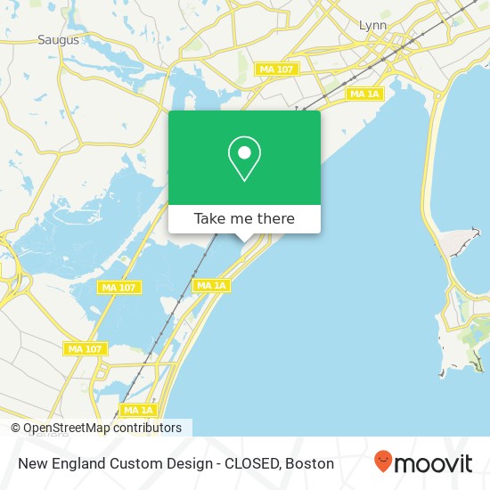 Mapa de New England Custom Design - CLOSED