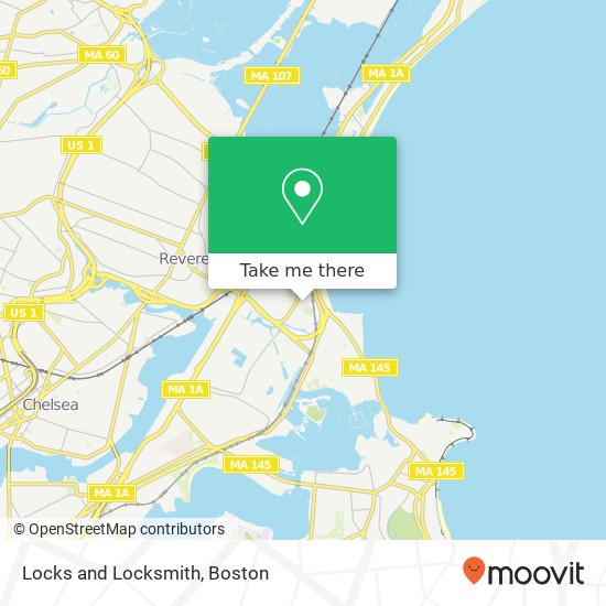 Locks and Locksmith map