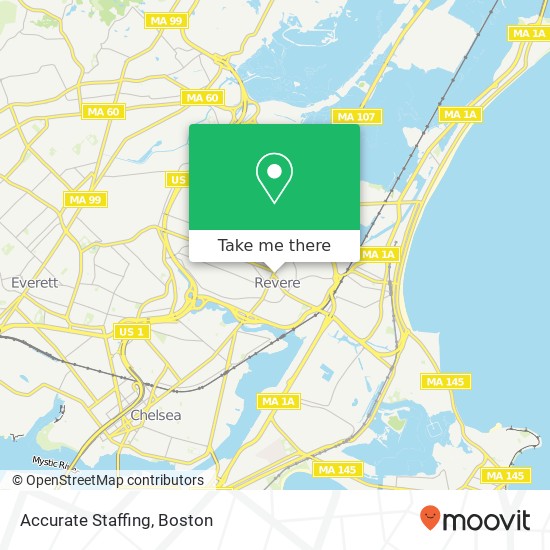 Accurate Staffing map