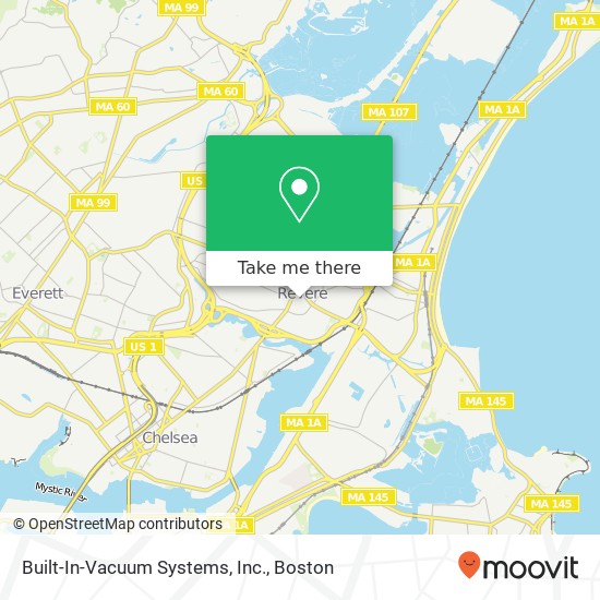 Built-In-Vacuum Systems, Inc. map