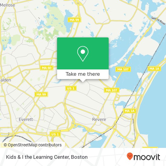 Kids & I the Learning Center map