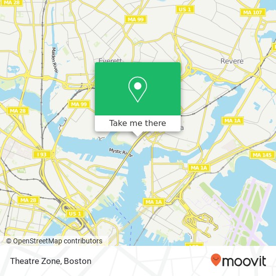 Theatre Zone map