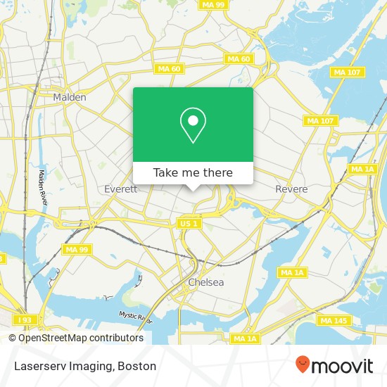 Mapa de Laserserv Imaging