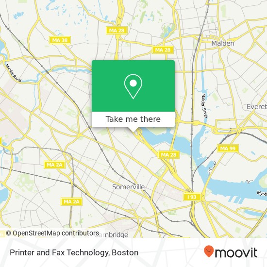 Printer and Fax Technology map