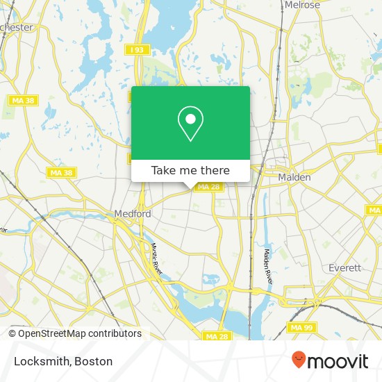 Locksmith map