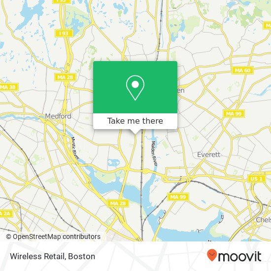 Mapa de Wireless Retail