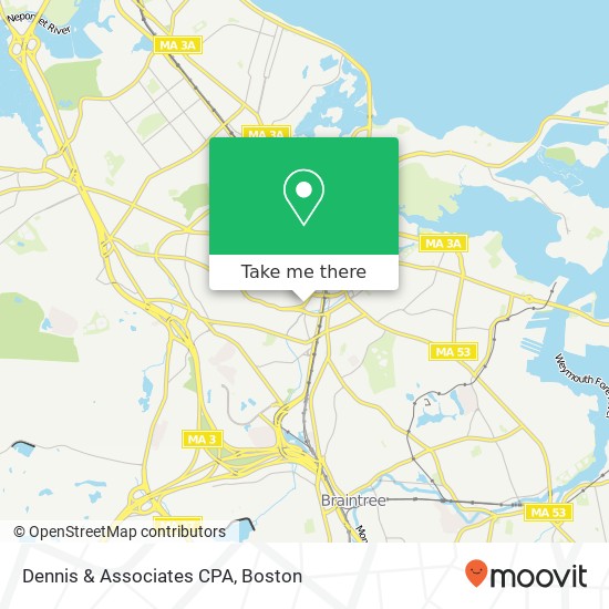 Mapa de Dennis & Associates CPA