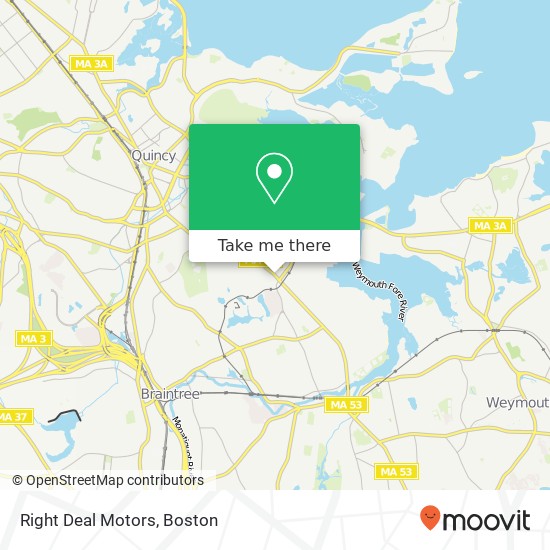 Right Deal Motors map