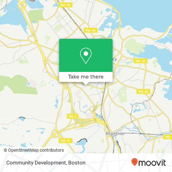 Community Development map