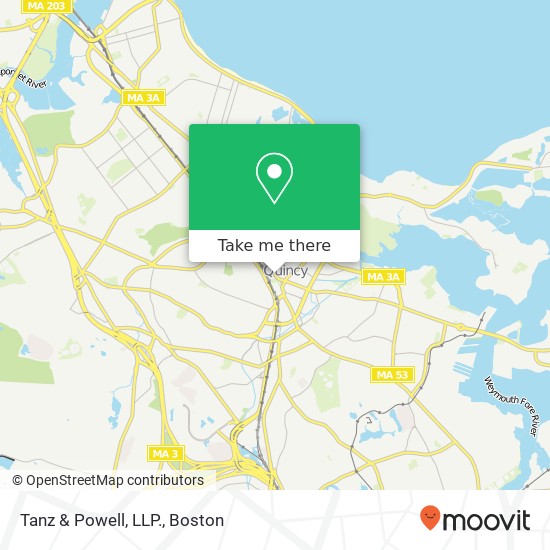 Tanz & Powell, LLP. map