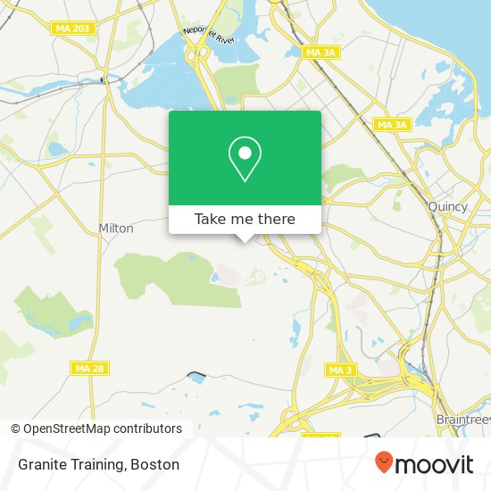 Granite Training map